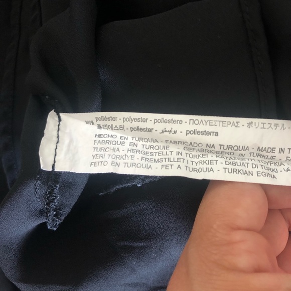 Zara TRF Black Sleeveless Blouse Size S - Picture 5 of 6